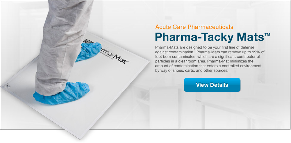 Pharma-Tacky Mats