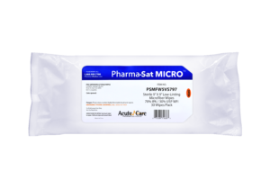 Sterile Pre-saturated 70% IPA & 30% WFI Compounding wipes made from Micro Fiber. 